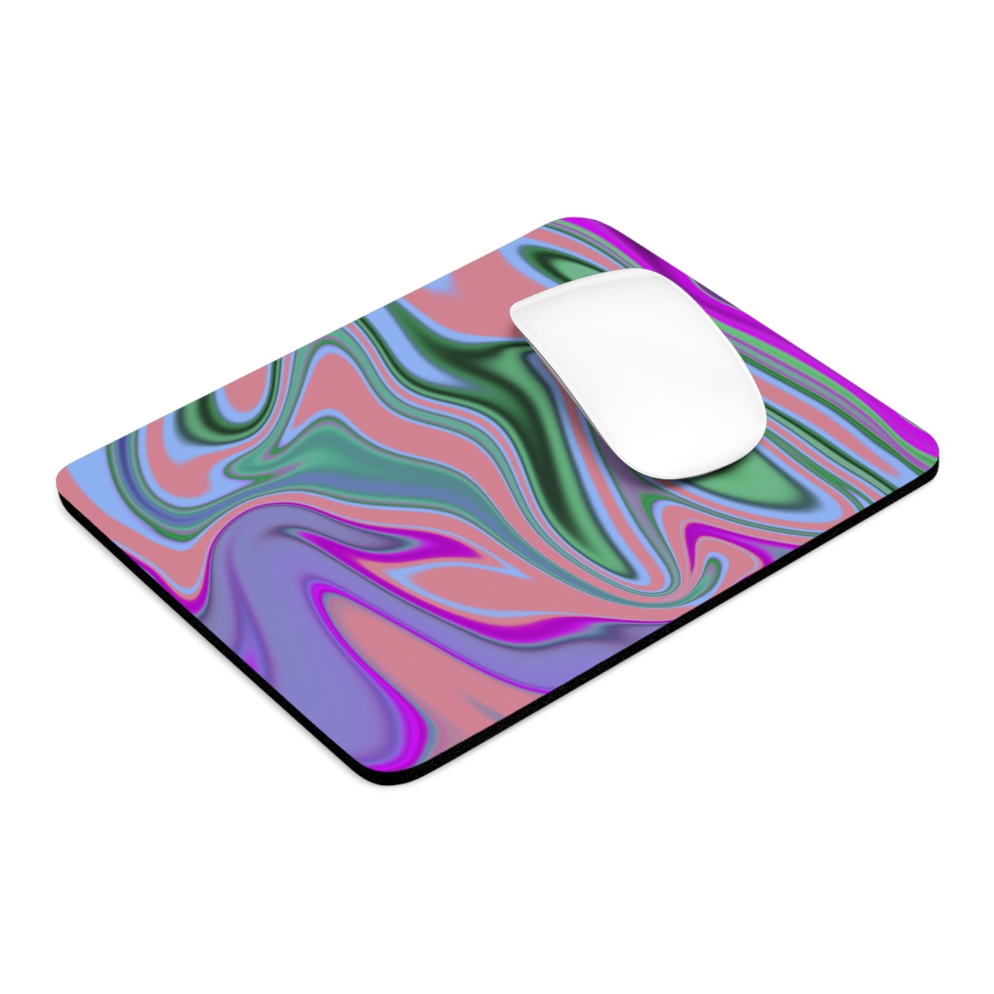 Colorful Abstract Mouse Pad - Vibrant Desk Accessory for Home Office