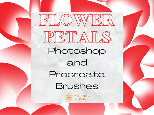 Flower Petals Photoshop/Procreate Brushes