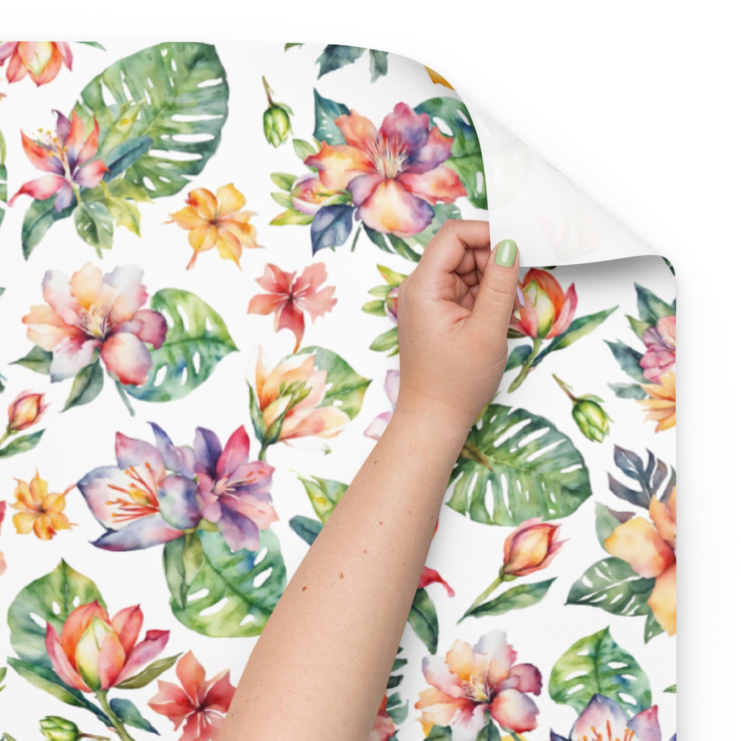 Tropical Flowers Wrapping paper sheets