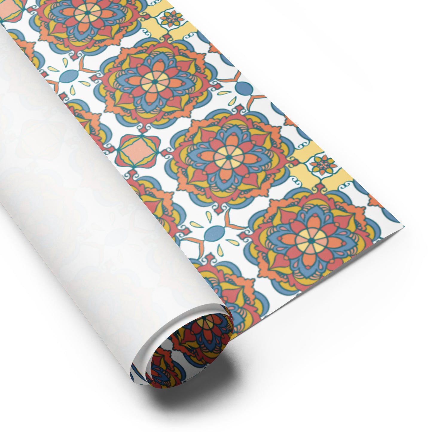 Mandala Flower Wrapping paper sheets