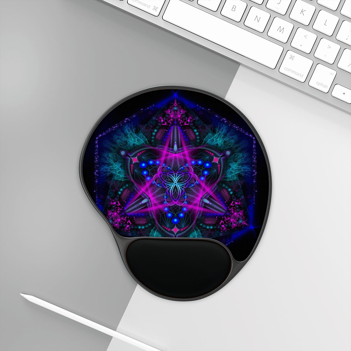 Portal 33 Mouse Pad With Wrist Rest