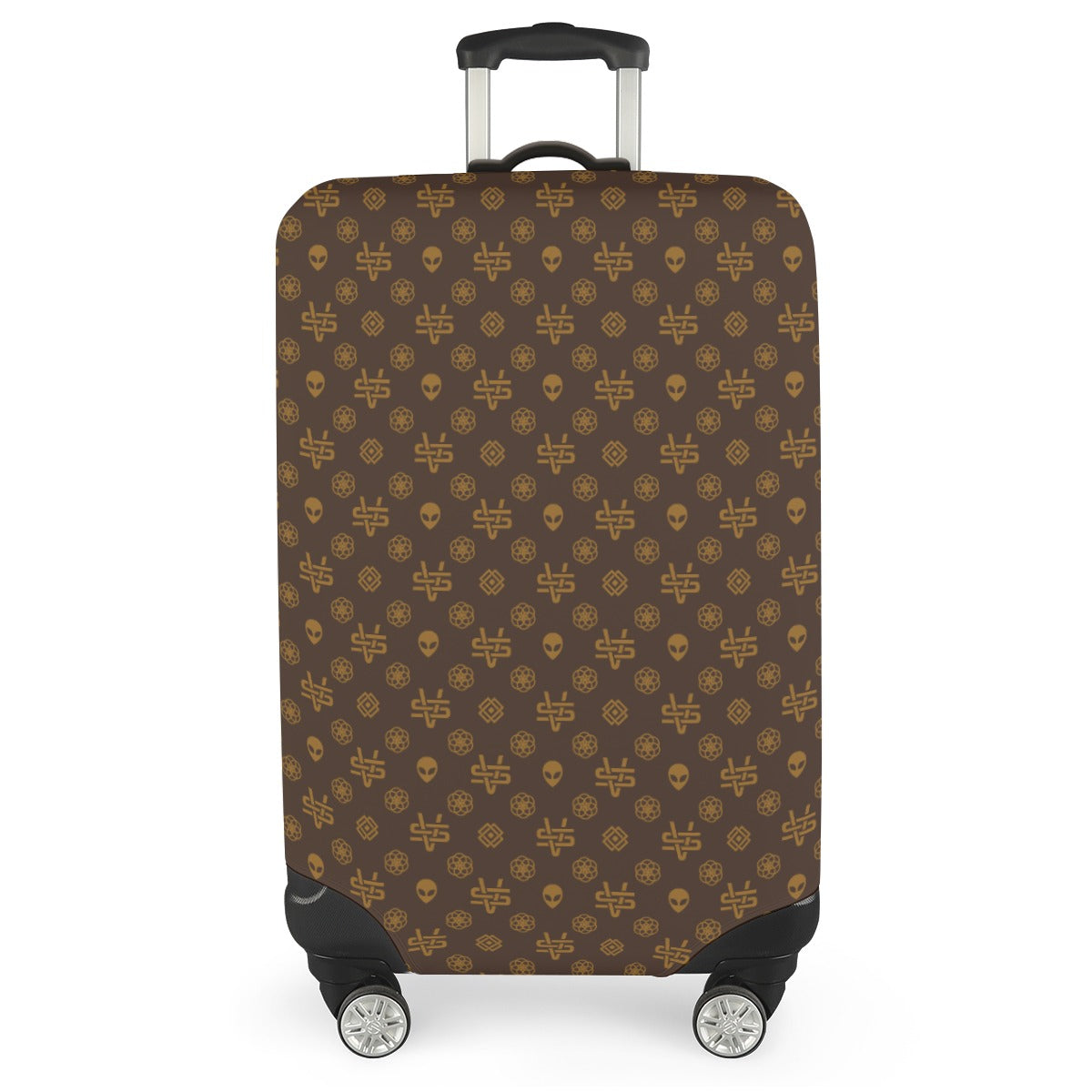 VS Alien Monogram Brand All-over Print Luggage Cover