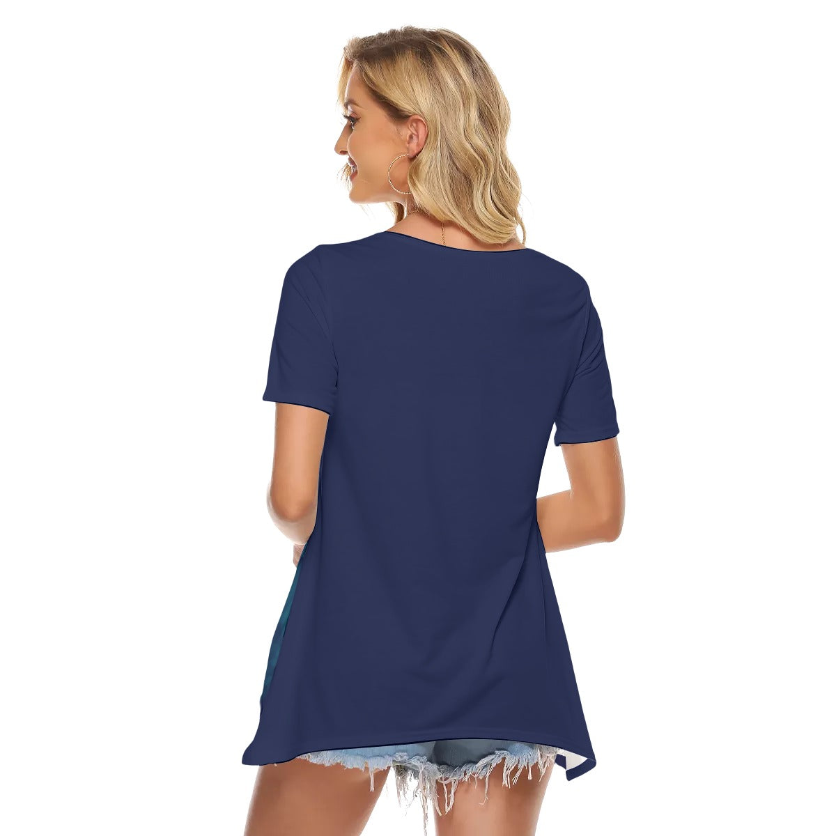 Moonlight All-Over Print Women's O-neck Short Sleeve T-shirt