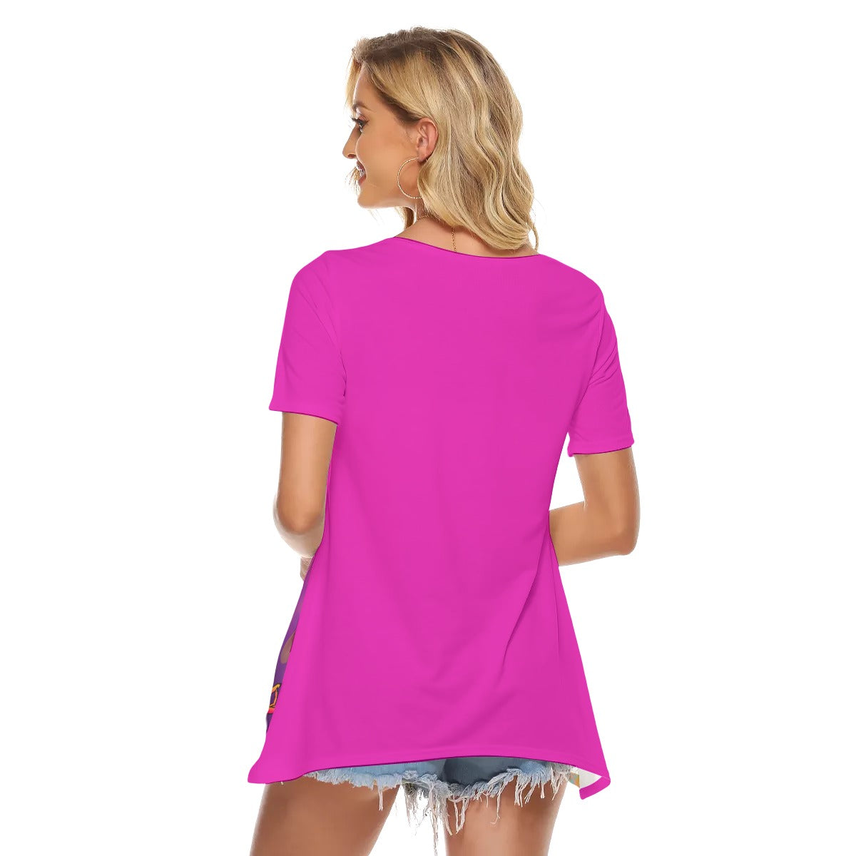 I Heart Yoga All-Over Print Women's O-neck Short Sleeve T-shirt