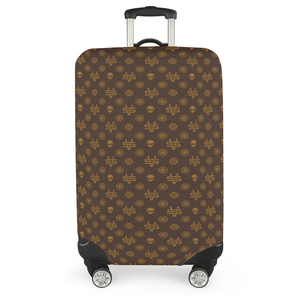 VS Alien Monogram Brand All-over Print Luggage Cover