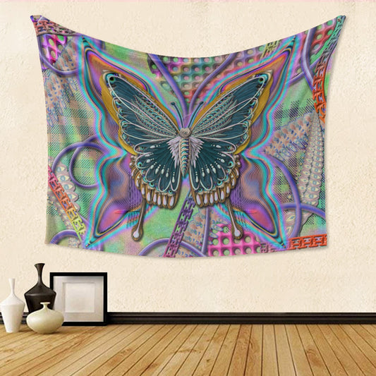 Whimsical Single-Side Print Tapestry