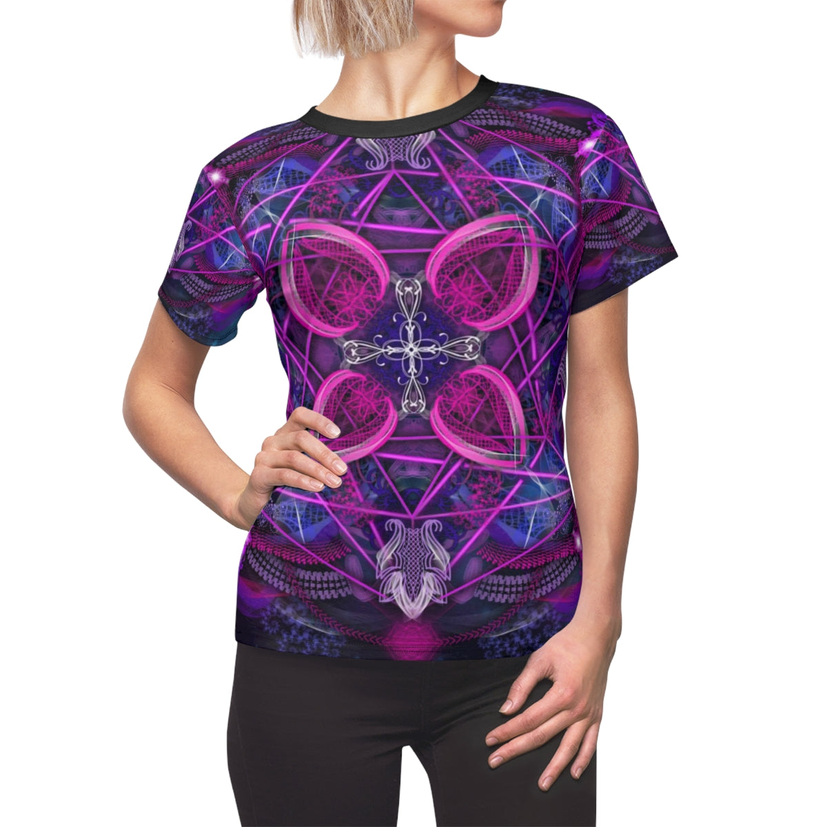 Mandala 14 Women's AOP Cut & Sew Tee