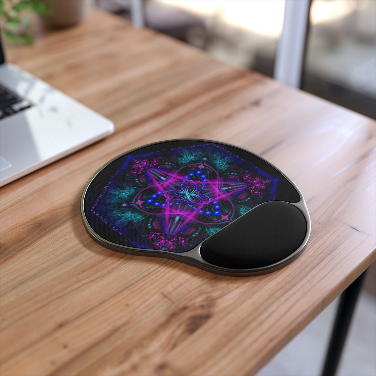 Portal 33 Mouse Pad With Wrist Rest