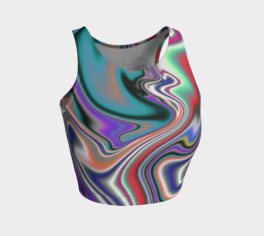 Liquid Athletic Crop Top