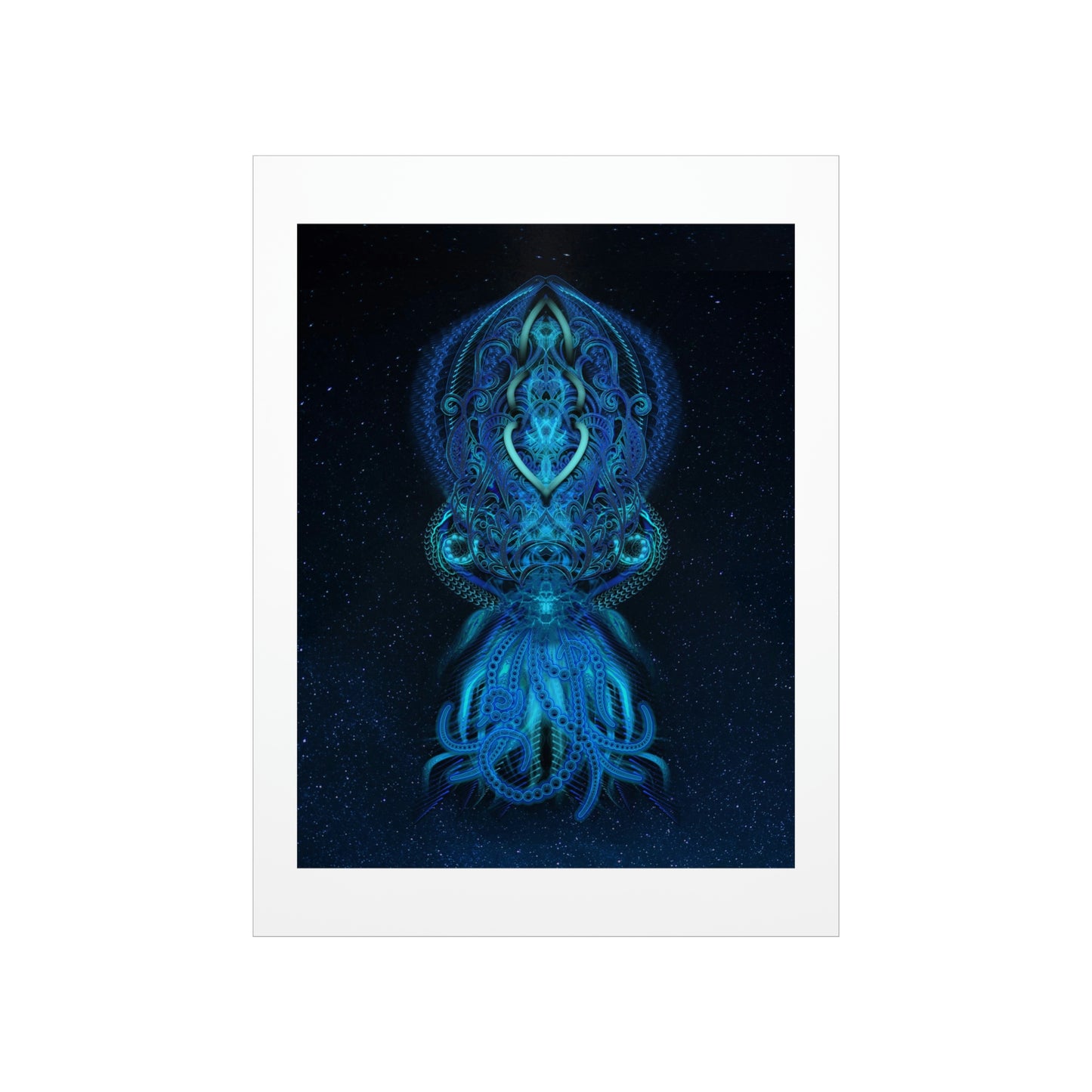 Queen Squid Matte Posters