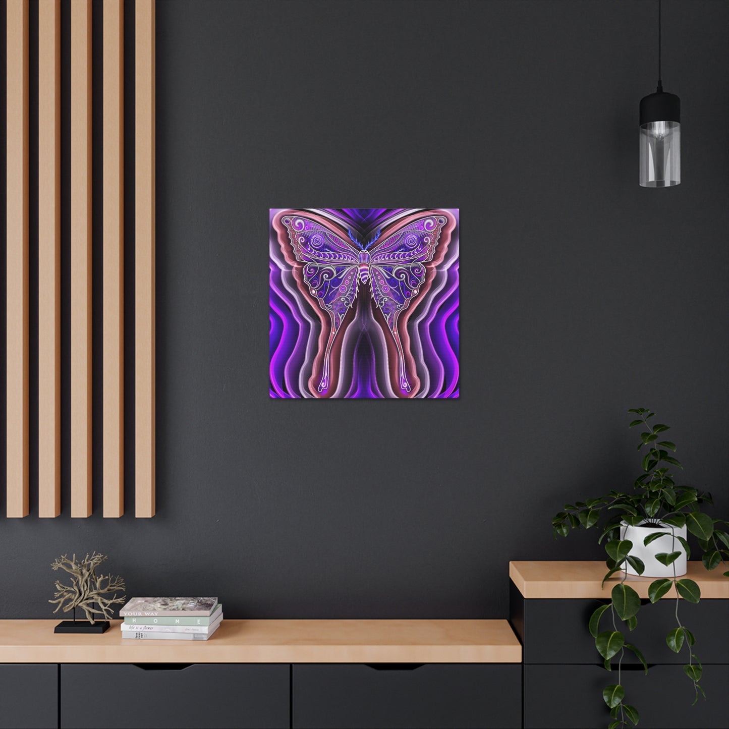 Moth Reverb Canvas Gallery Wraps