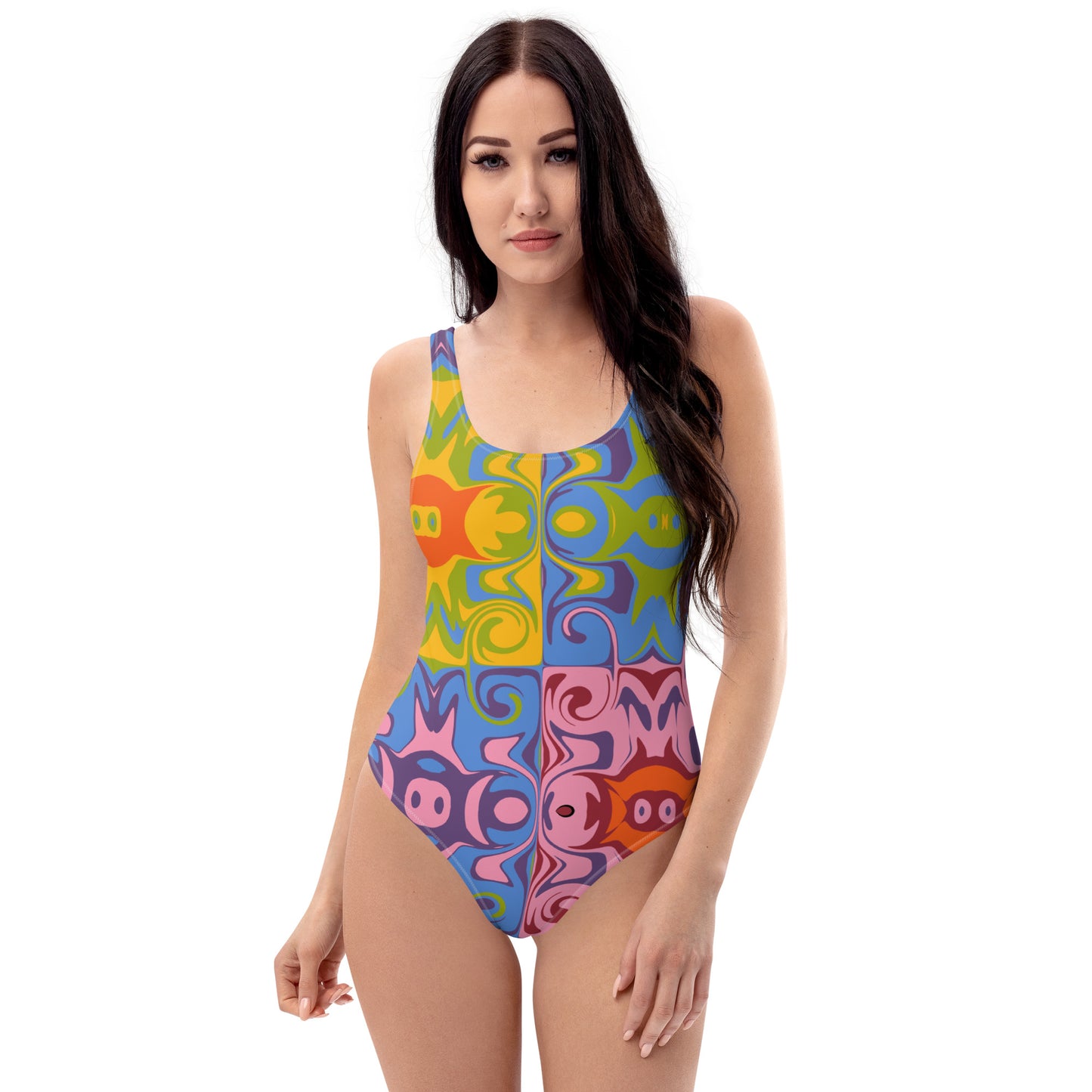 Funky One-Piece Swimsuit