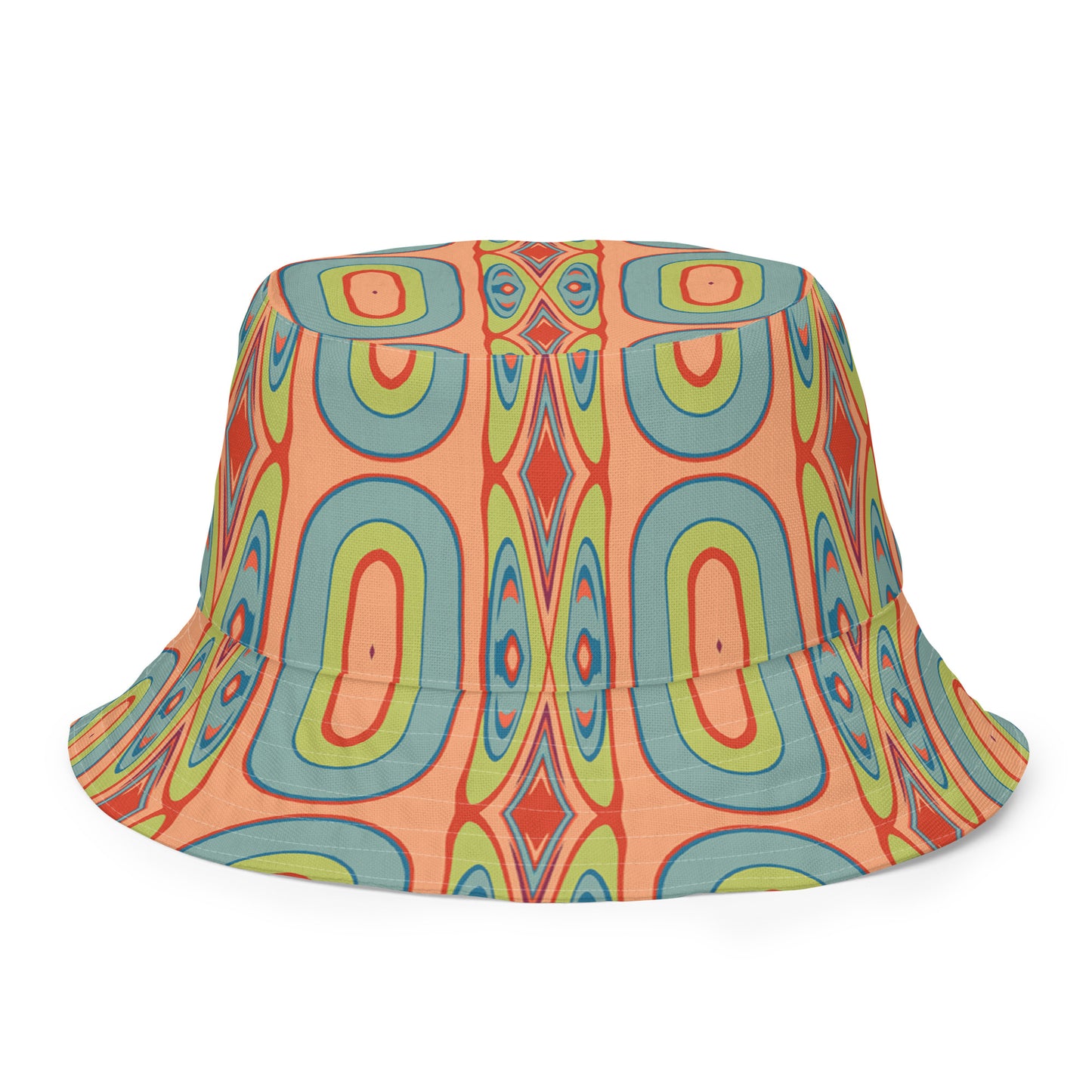 70's Style Reversible bucket hat