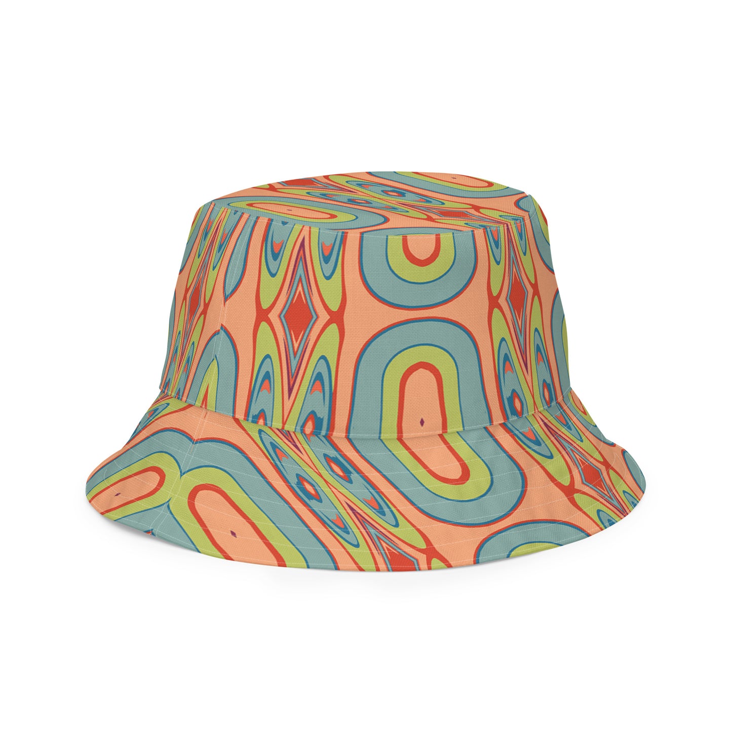 70's Style Reversible bucket hat