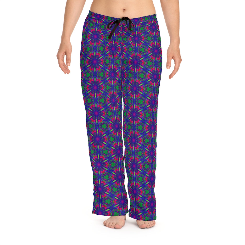 Flower Power - Women's Pajama Pants (AOP)